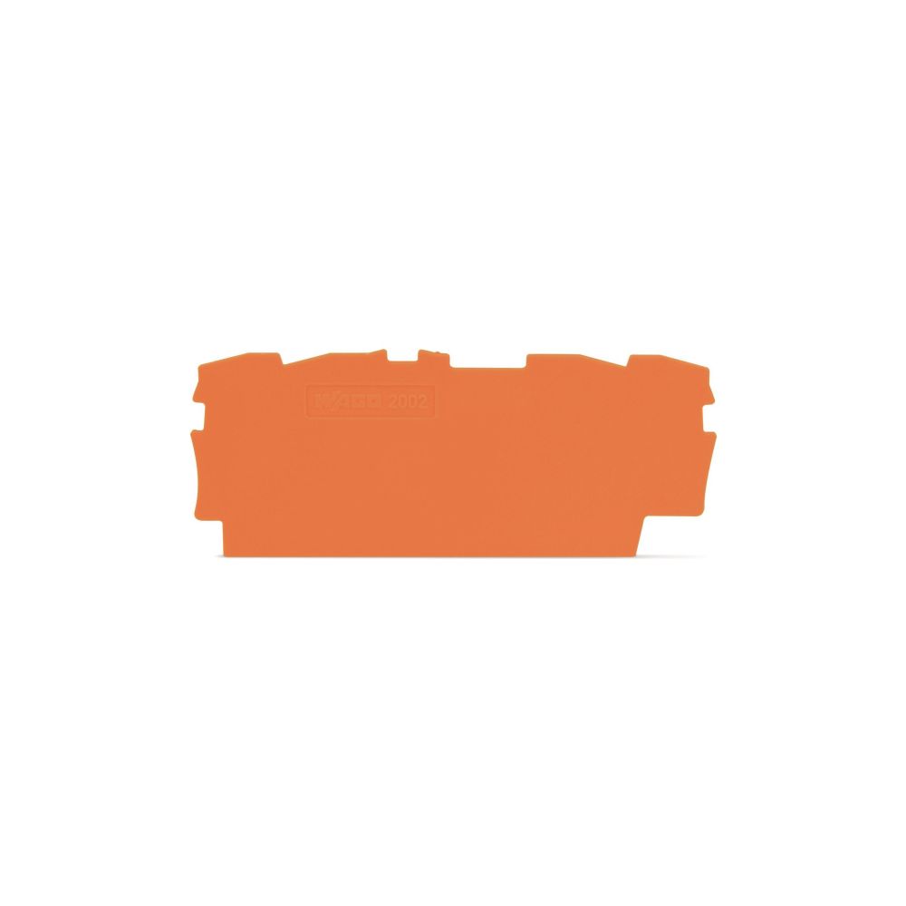 Wago Abschluss- und Zwischenplatte TOPJOB S 2002-1492, 0,8mm, Polyamid, Orange... WAGO-2002-1492 4055143234245 (Abb. 3)