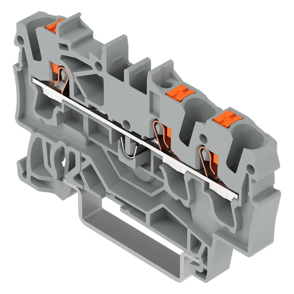 Wago 3-Leiter-Durchgangsklemme TOPJOB S 2202-1301, 2,5mm2, grau... WAGO-2202-1301 4055143848503 (Abb. 6)