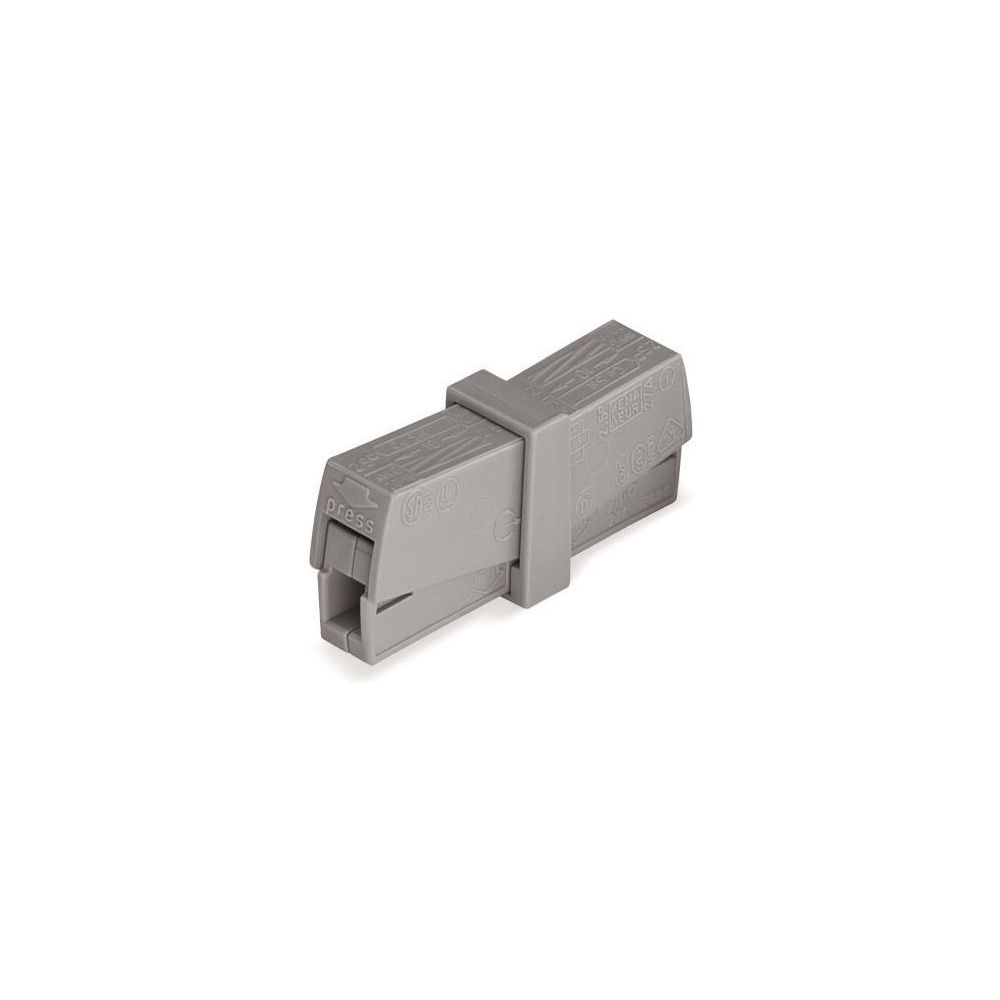 Wago Leuchtenklemme 224-201, 0,5-2,5mm2, 400V, 24A, Grau... WAGO-224-201 4044918818407 (Abb. 7)