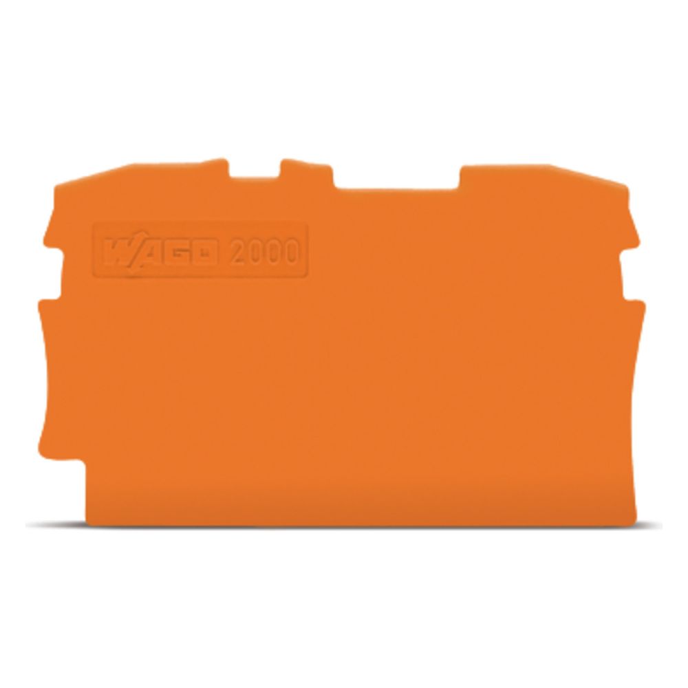 Wago Abschluss- und Zwischenplatte 2000-1292, 0,7 mm, Polyamid, Orange... WAGO-2000-1292 4045454711351 (Abb. 6)