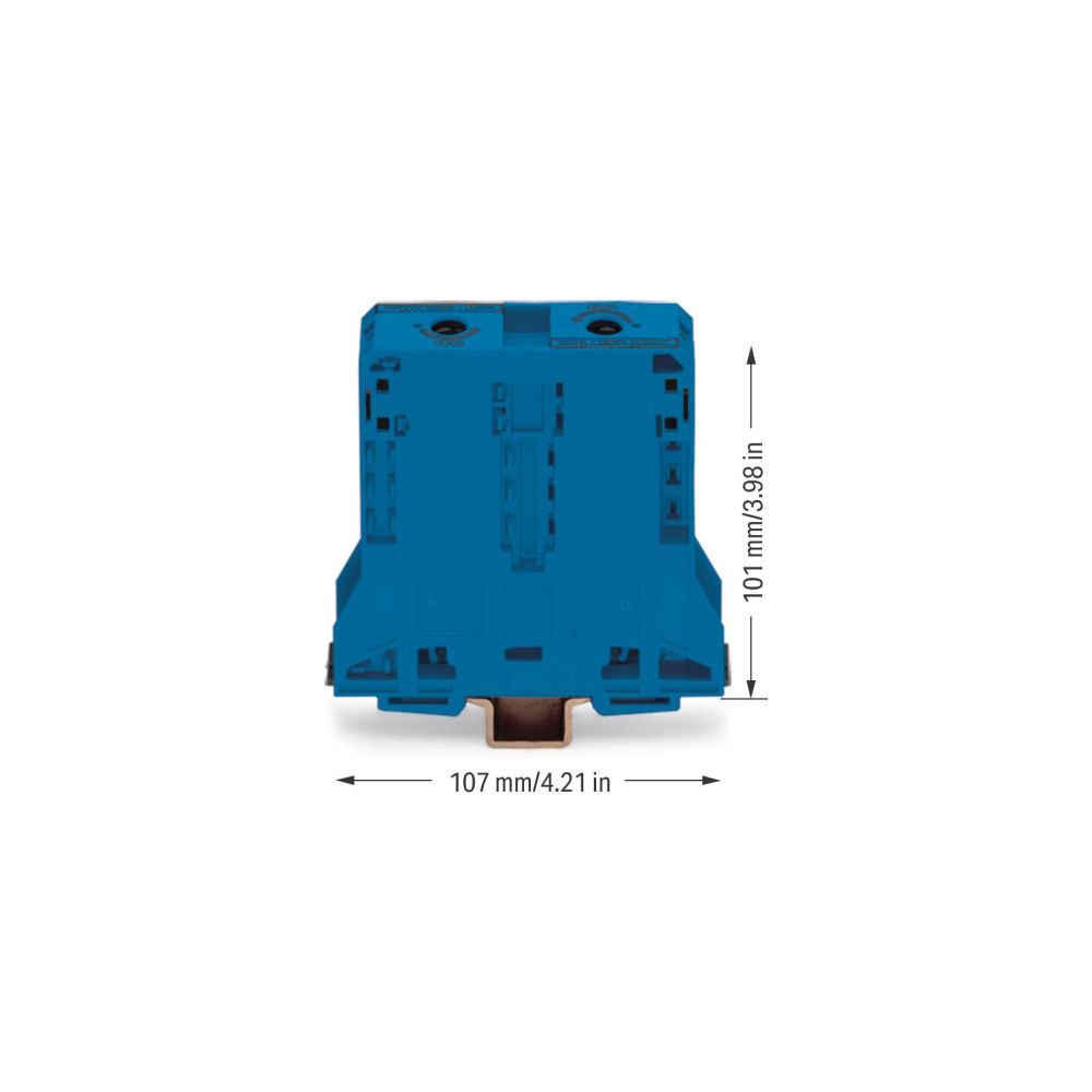 Wago 2-Leiter-Durchgangsklemme 285 285-194, 25-95mm2, 1000V, 232A, Blau... WAGO-285-194 4044918452533 (Abb. 4)