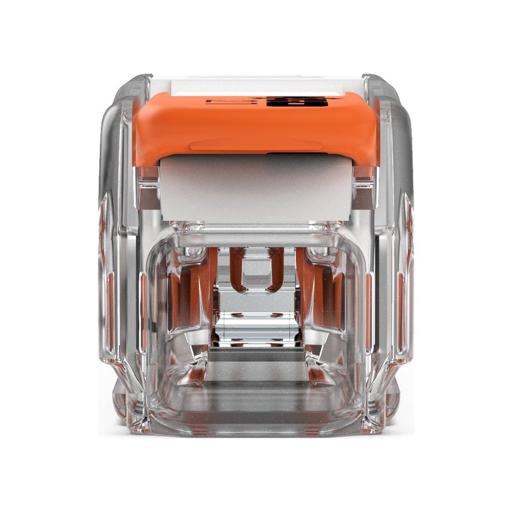 Wago Durchgangsverbinder 221 221-2401, 0,2-4mm2, 450V, 32A, Transparent/Orange... WAGO-221-2401 4066966120271 (Abb. 19)