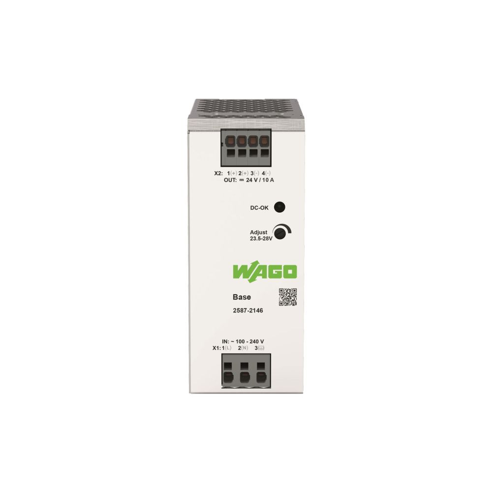 Wago Primär getaktete Stromversorgung Base 240W, 24V, 10A, 52x125x117mm... WAGO-2587-2146 4066966626490 (Abb. 10)