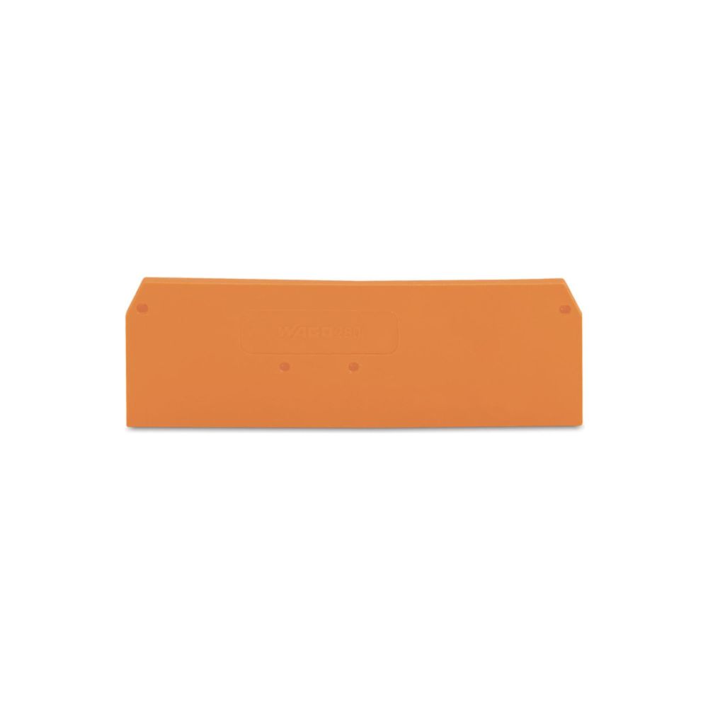Wago Abschluss- und Zwischenplatte 280-315, 2,5mm, Polyamid, Orange... WAGO-280-315 4017332270458 (Abb. 2)