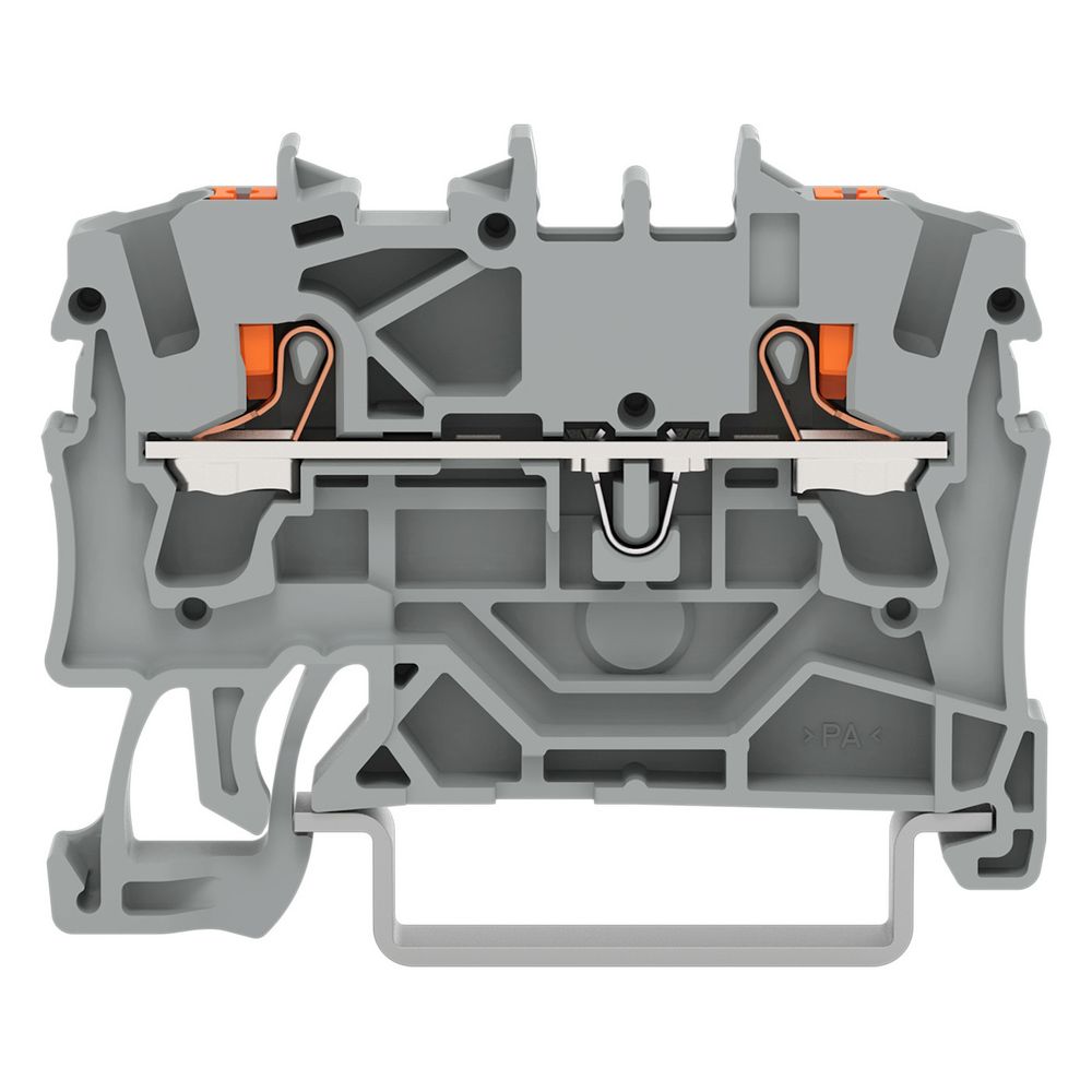 Wago 2-Leiter-Durchgangsklemme 2202 2202-1201, 2,5mm2, Polyamid, grau... WAGO-2202-1201 4055143848497 (Abb. 5)