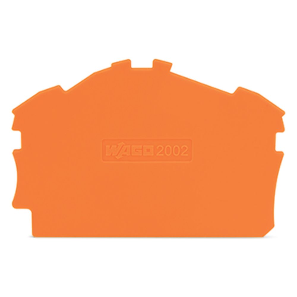 Wago Abschluss- und Zwischenplatte TOPJOB S 2002-6392, 0,8mm, Polyamid, Orange... WAGO-2002-6392 4044918989954 (Abb. 3)