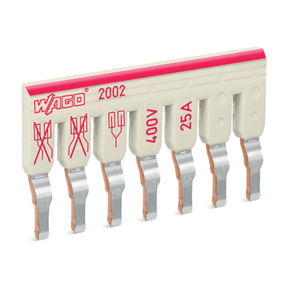 Wago Schachtelbrücker TOPJOB S 2002-477, 7-fach 400V 25A 5,2mm, Lichtgrau... WAGO-2002-477 4055143692304 (Abb. 4)