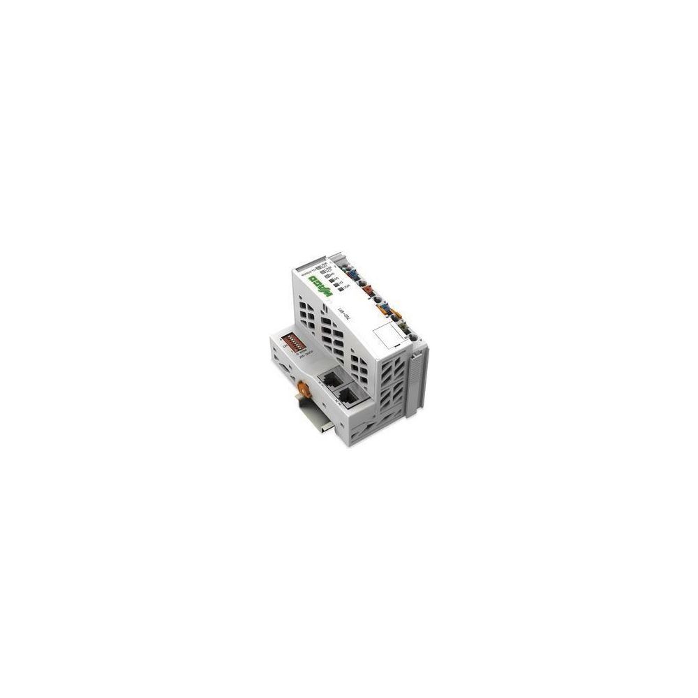 Wago Controller Modbus TCP 750-891, 2 x ETHERNET, 100x61,5x100mm, Polycarbonat/Polyamid 6... WAGO-750-891 4055143821513 (Abb. 3)