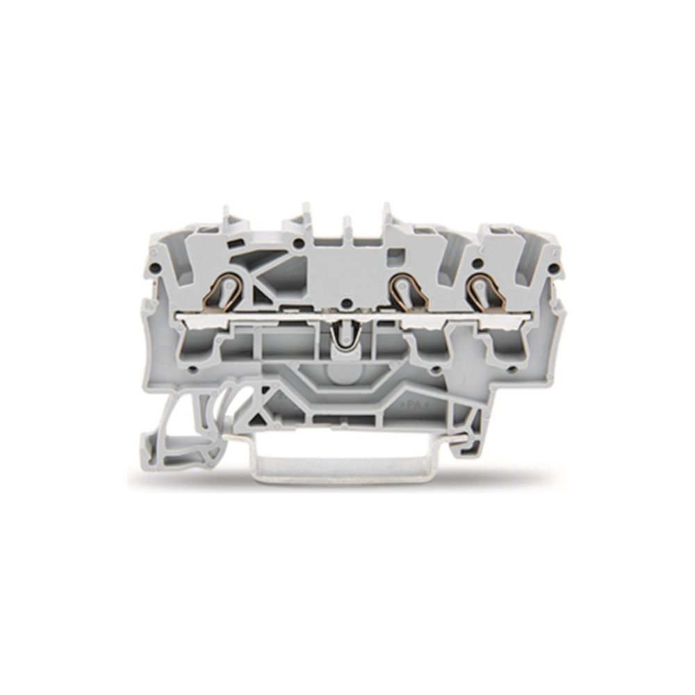 Wago Durchgangsklemme TOPJOB S 2002-1301, 2,5mm2, 800V, 24A, Federzuganschluss, Grau... WAGO-2002-1301 4017332999229 (Abb. 5)