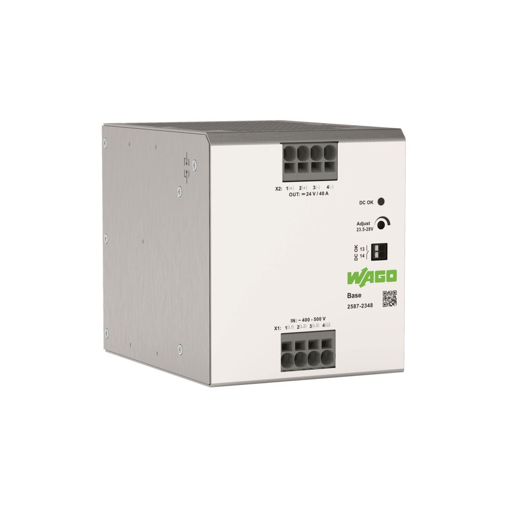 Wago Stromversorgung Base 2587-2348, 960W 24V 40A, 125x110x140mm... WAGO-2587-2348 4066966768077 (Abb. 2)