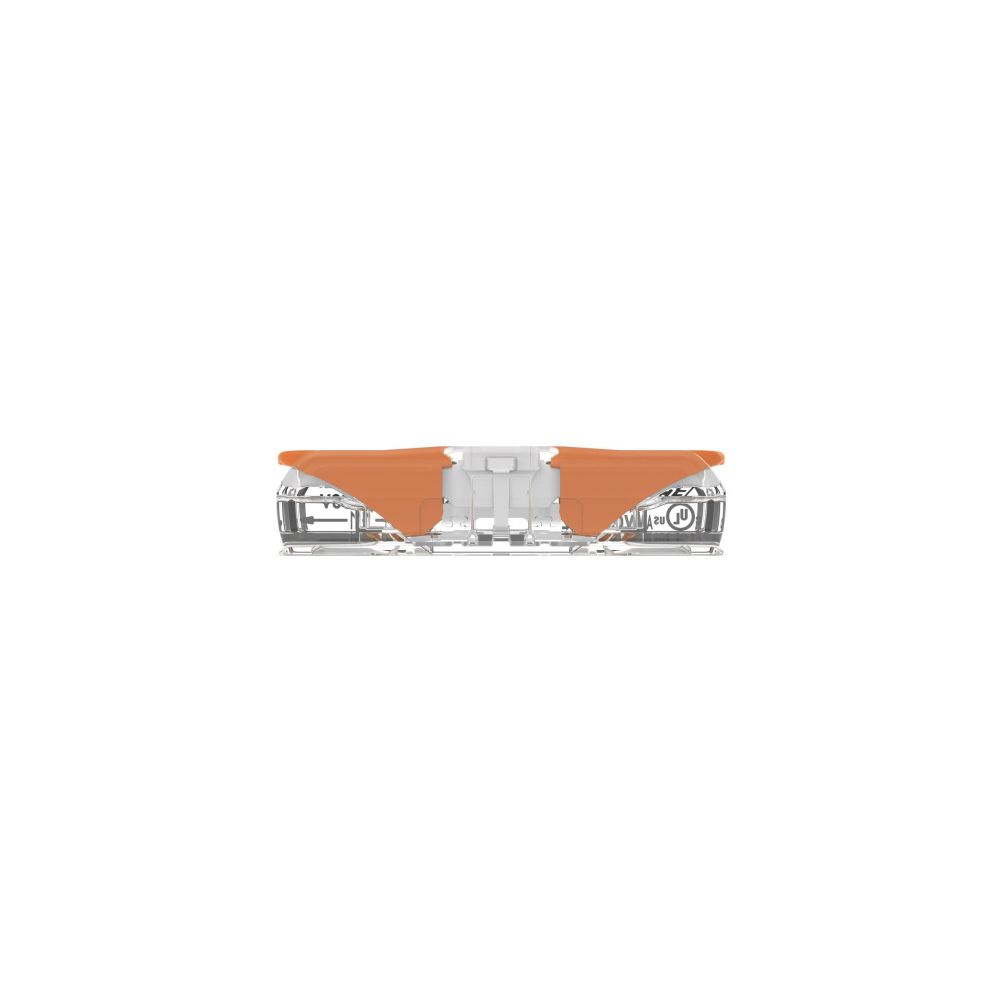 Wago Durchgangsverbinder 221 221-2401, 0,2-4mm2, 450V, 32A, Transparent/Orange... WAGO-221-2401 4066966120271 (Abb. 11)