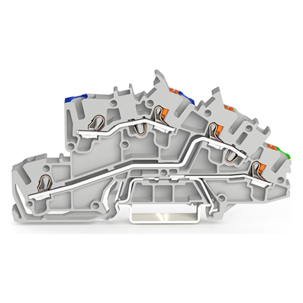 Wago Installationsetagenklemme 2203-7546, 400V 31A 5,2mm, Grau... WAGO-2203-7546 4066966122008 (Abb. 5)