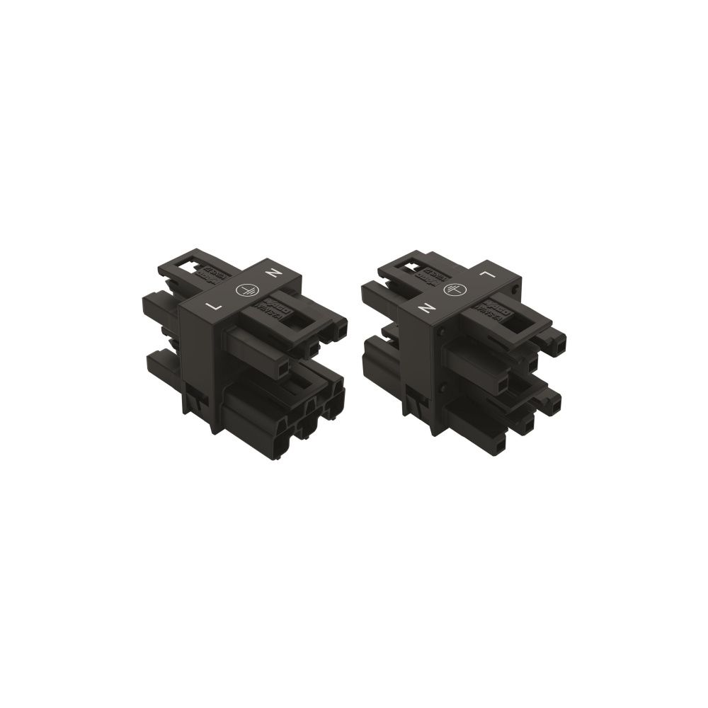 Wago H-Verteiler WINSTA MIDI 770-607, 3-polig 250V 25A, Polyamid, Schwarz... WAGO-770-607 4045454251352 (Abb. 2)
