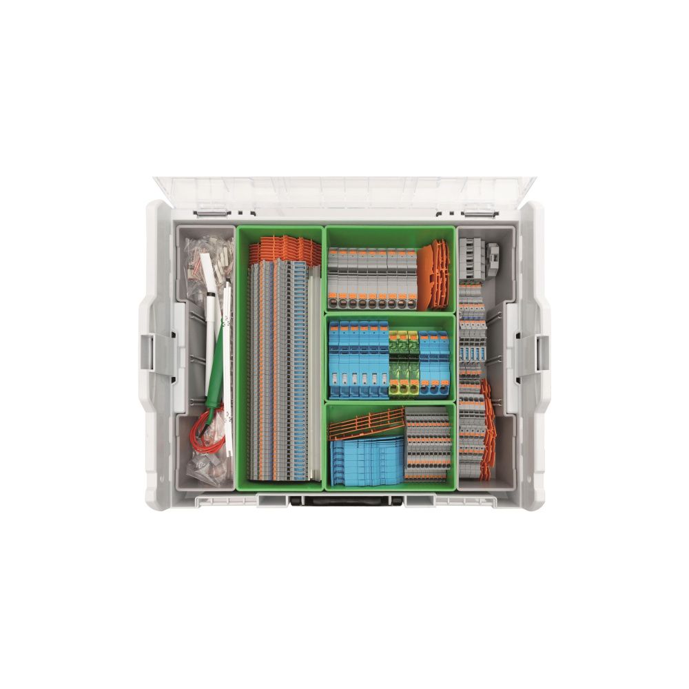Wago Installationsetagenklemmen-Set TOPJOB S-INSTA BOX 821-162, Hutschiene TH35, Thermopl... WAGO-821-162 4066966308600 (Abb. 6)