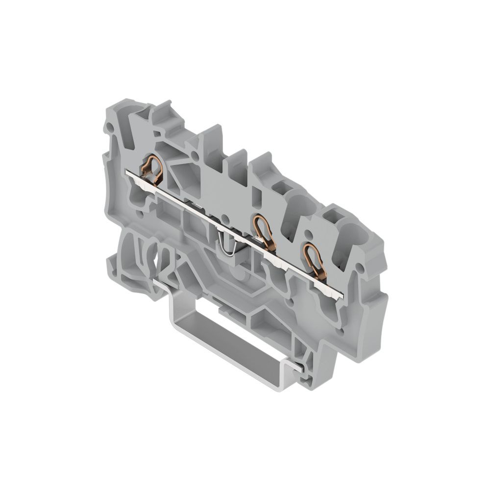 Wago 3-Leiter-Durchgangsklemme TOPJOB S 2001-1301, 1,5mm2, 800V, 18A, Grau... WAGO-2001-1301 4017332998628 (Abb. 4)