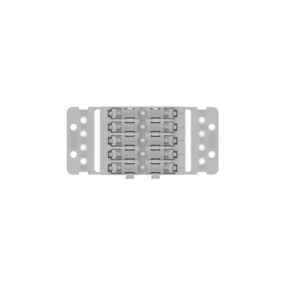 Wago Befestigungsadapter 221-2505, 5-fach, Schraubbefestigung, Polyamid, Grau... WAGO-221-2505 4066966119862 (Abb. 7)