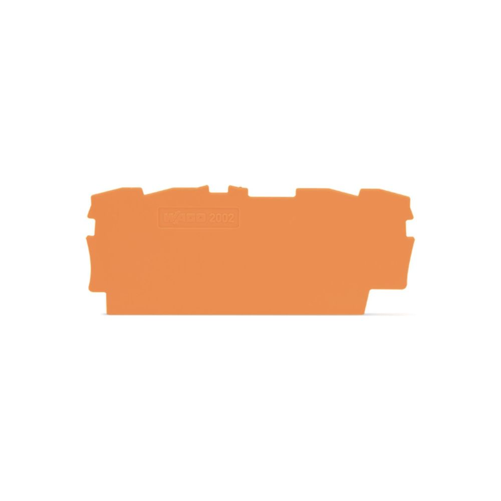 Wago Abschluss- und Zwischenplatte TOPJOB S 2002-1492, 0,8mm, Polyamid, Orange... WAGO-2002-1492 4055143234245 (Abb. 2)