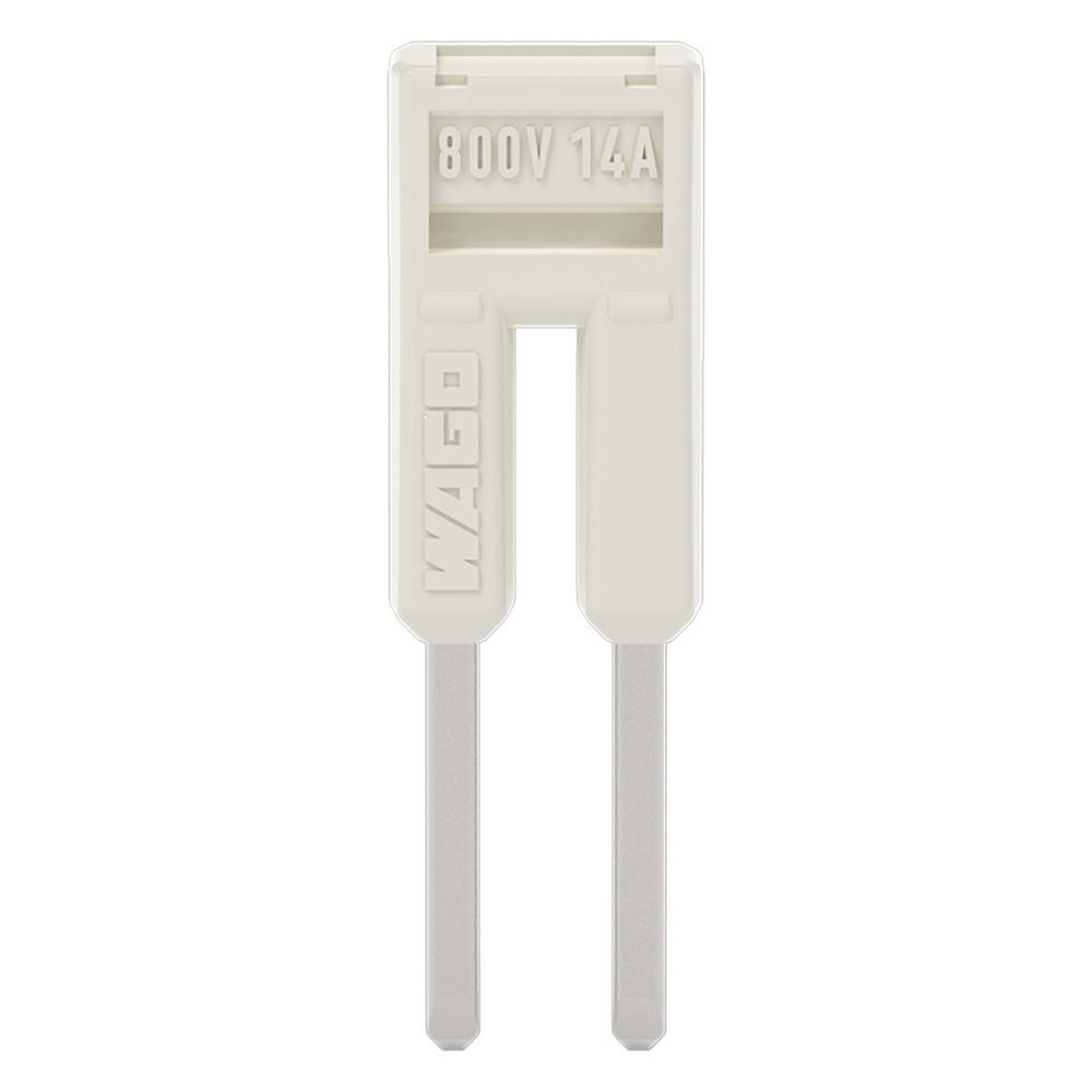 Wago Querverbinder 2000-402, 2-fach, 800V, 14A, 3,5mm, isoliert, lichtgrau... WAGO-2000-402 4055143692441 (Abb. 10)