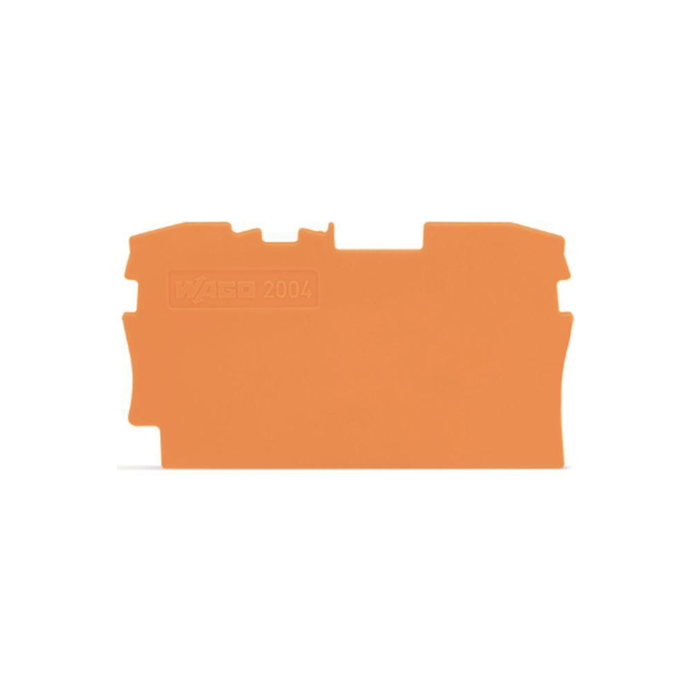 Wago Abschluss- und Zwischenplatte TOPJOB S 2004-1292, 1mm, Polyamid, Orange... WAGO-2004-1292 4017332071383 (Abb. 2)