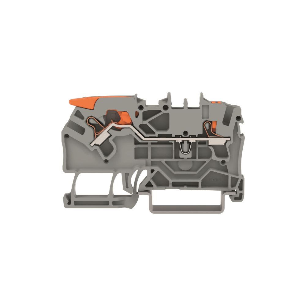 Wago 2-Leiter-Durchgangsklemme TOPJOB S 2102-5201, 2,5mm2, Polyamid, Grau... WAGO-2102-5201 4055143741842 (Abb. 2)