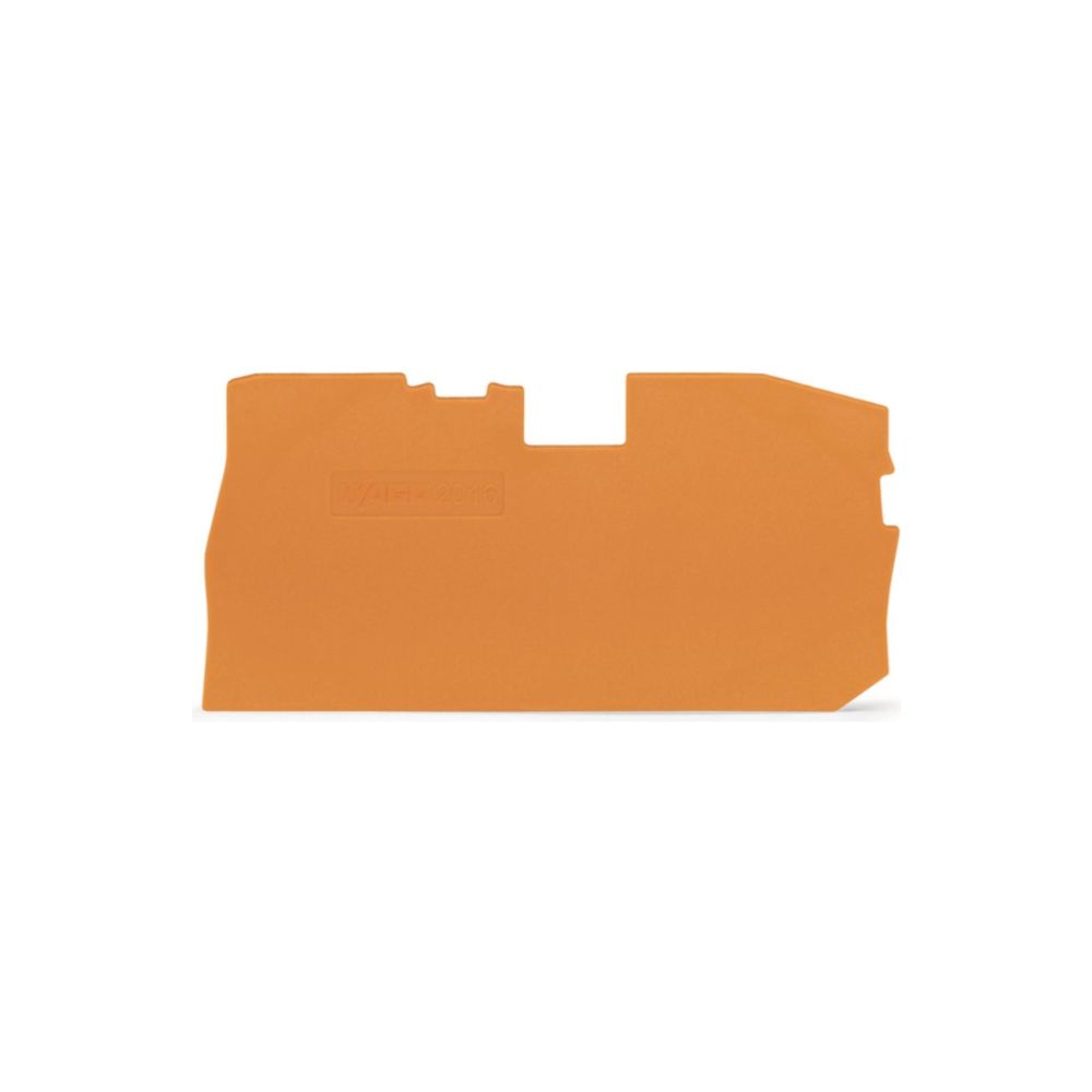 Wago Abschluss- und Zwischenplatte TOPJOB S 2016, 1mm, Polyamid, Orange... WAGO-2016-7192 4044918902601 (Abb. 2)