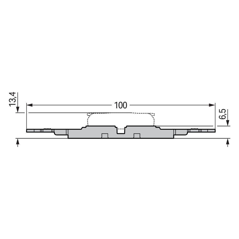Wago Befestigungsadapter 221-2501, 1-fach, Schraubbefestigung, Polyamid, Grau... WAGO-221-2501 4066966119824 (Abb. 4)