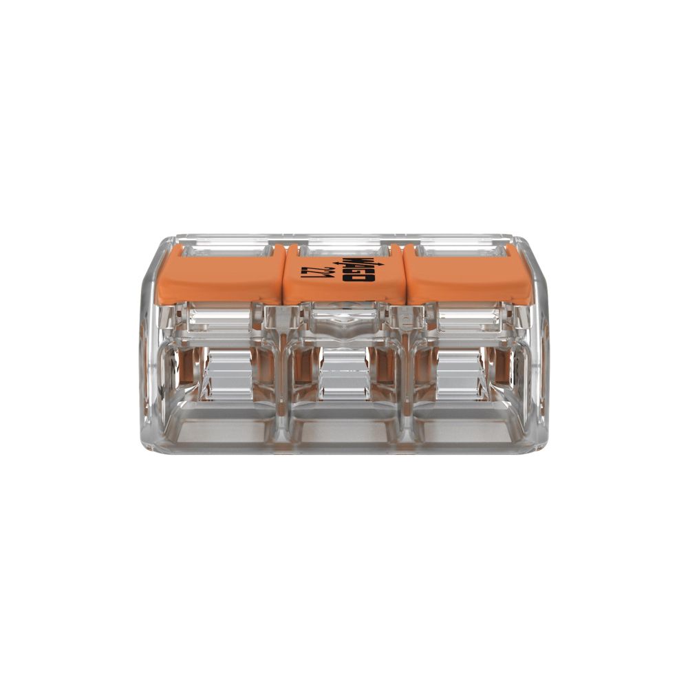 Wago Verbindungsklemme 221-613, 0,5-6mm2, Polycarbonat, Transparent... WAGO-221-613 4055143715416 (Abb. 3)