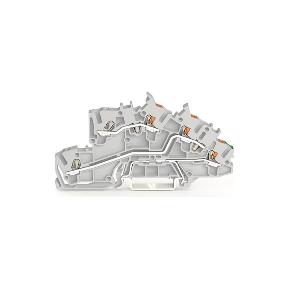 Wago Installationsetagenklemme 2203 2203-7545, 400V 31A, Polyamid, Grau... WAGO-2203-7545 4066966121995 (Abb. 2)