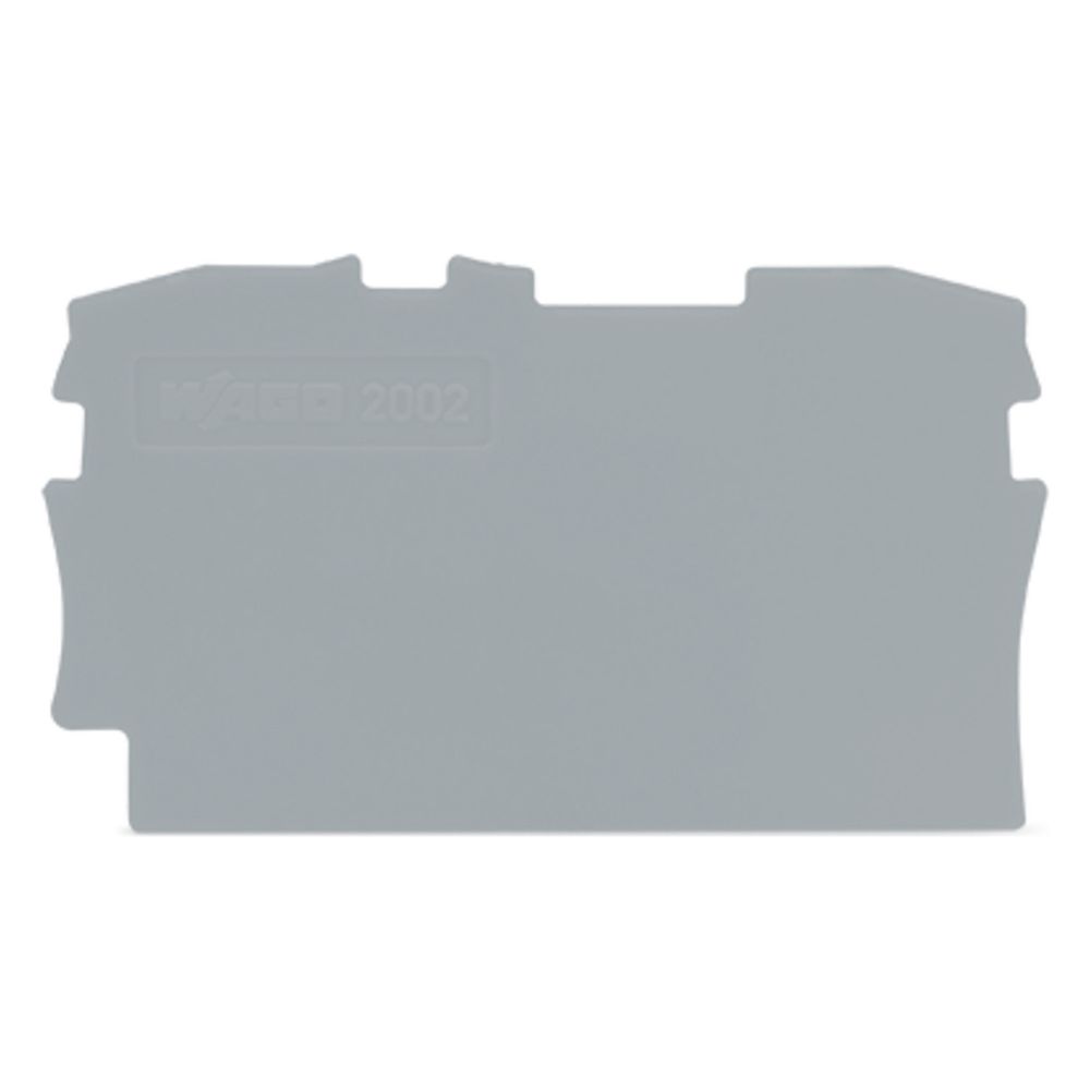 Wago Abschluss- und Zwischenplatte TOPJOB S 2002-1291, 0,8 mm, Polyamid, Grau... WAGO-2002-1291 4055143234085 (Abb. 3)