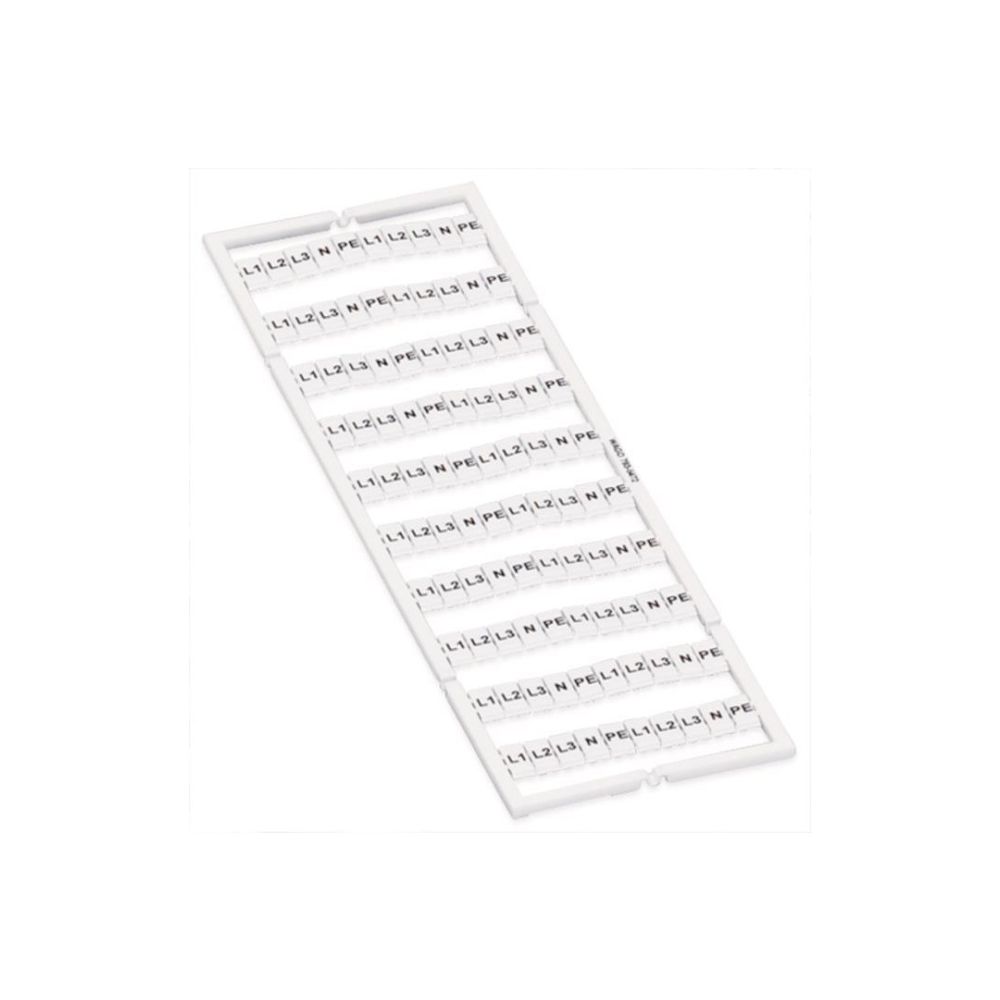 Wago WMB-Beschriftungskarte, Rastermaß 5mm, weiß, 793-5472... WAGO-793-5472 4055143698740 (Abb. 2)