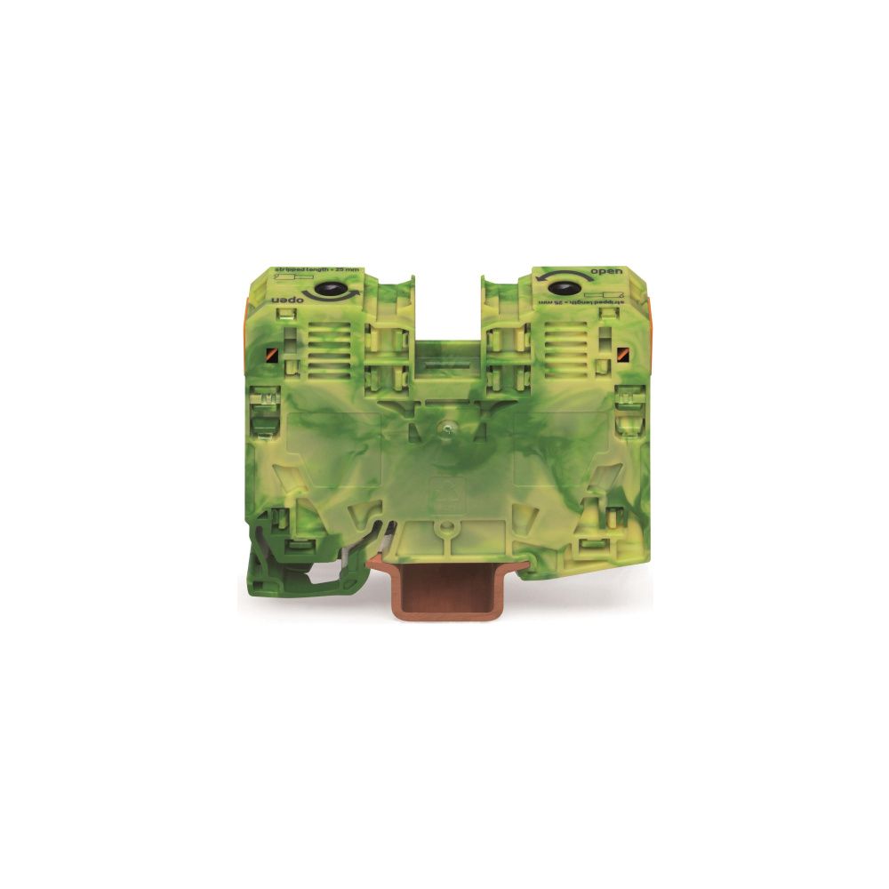 Wago 2-Leiter-Schutzleiterklemme 285, 6-35mm2, 16x86x63mm, Grün/Gelb, 285-137... WAGO-285-137 4066966247923 (Abb. 5)