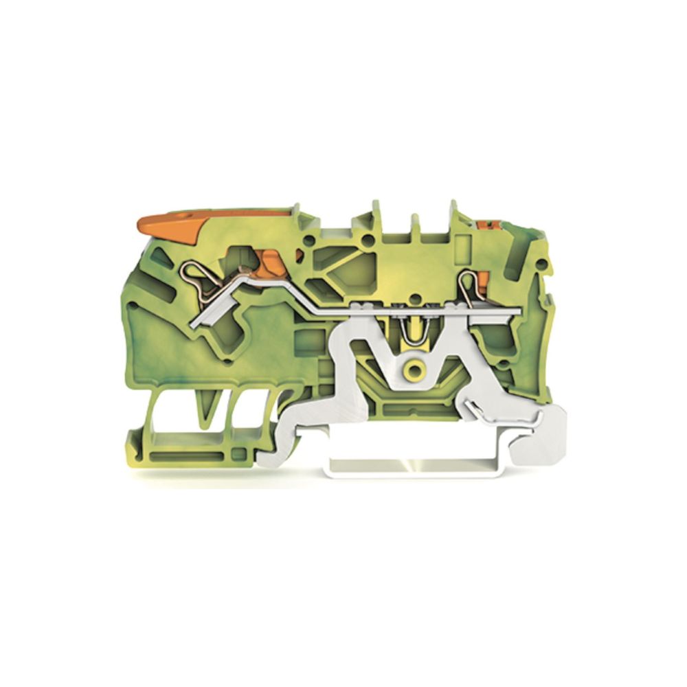 Wago 2-Leiter-Schutzleiterklemme TOPJOB S 2102-5207, 0,25-4mm2, Grün/Gelb... WAGO-2102-5207 4055143741903 (Abb. 2)