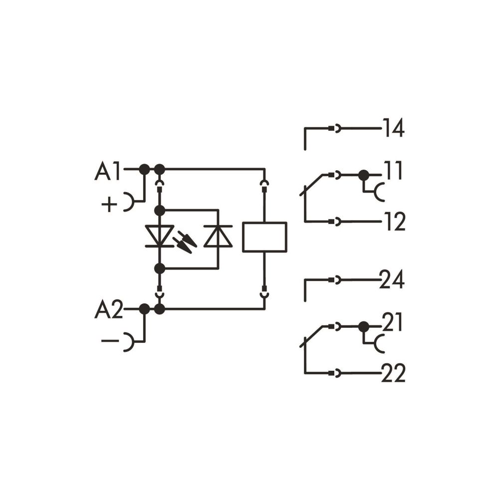 Wago Relaismodul 788-312, 24V DC, 2 Wechsler, 8A, 15x86x86mm, Grau... WAGO-788-312 4055143184137 (Abb. 4)