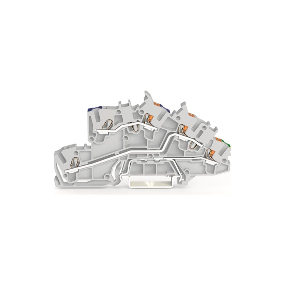 Wago Installationsetagenklemme 2203-7546, 400V 31A 5,2mm, Grau... WAGO-2203-7546 4066966122008 (Abb. 2)