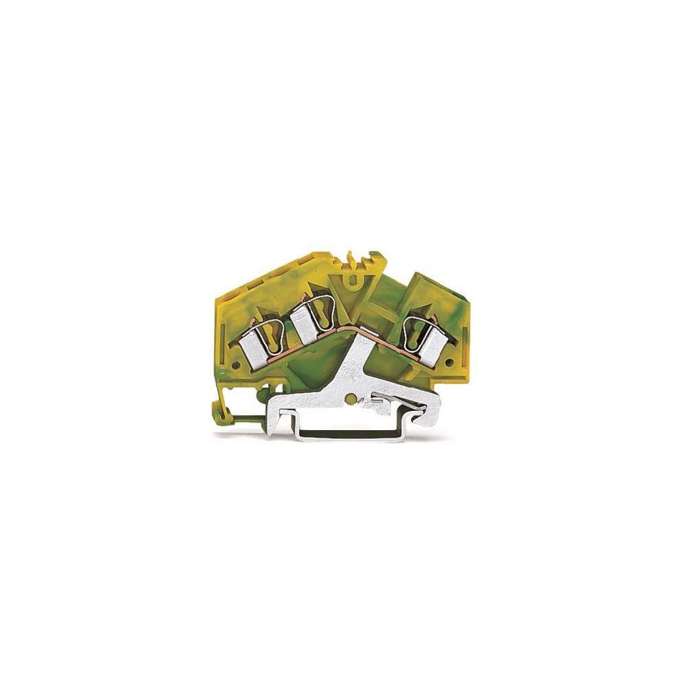 Wago 3-Leiter-Schutzleiterklemme 281 281-637, 0,08-4mm2, Polyamid, Grün/Gelb... WAGO-281-637 4045454084516 (Abb. 4)