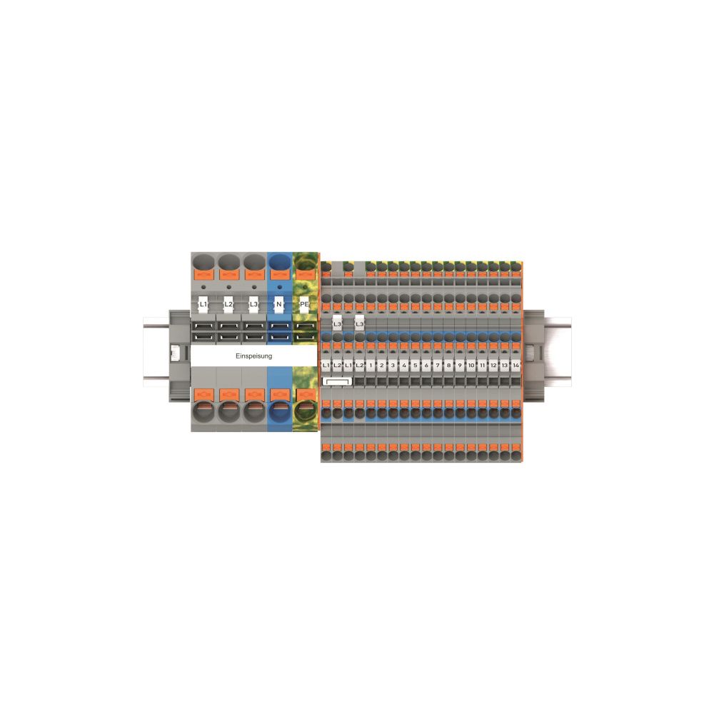 Wago Hauptverteiler-Set TOPJOB S 821-111, Federzuganschluss, Hutschiene TH35, 821-111... WAGO-821-111 4066966339451 (Abb. 2)