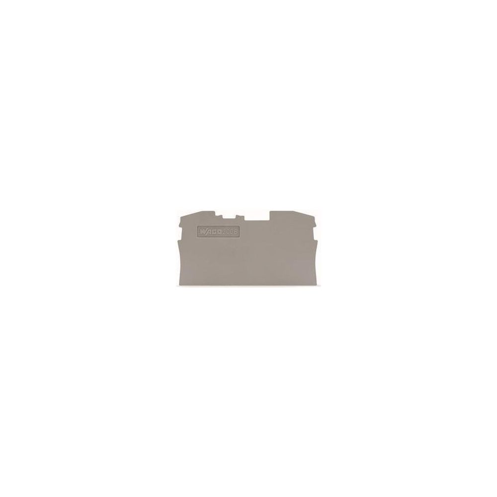 Wago Abschluss- und Zwischenplatte TOPJOB S 2006-1291, 1mm, Polyamid, Grau... WAGO-2006-1291 4017332072595 (Abb. 5)