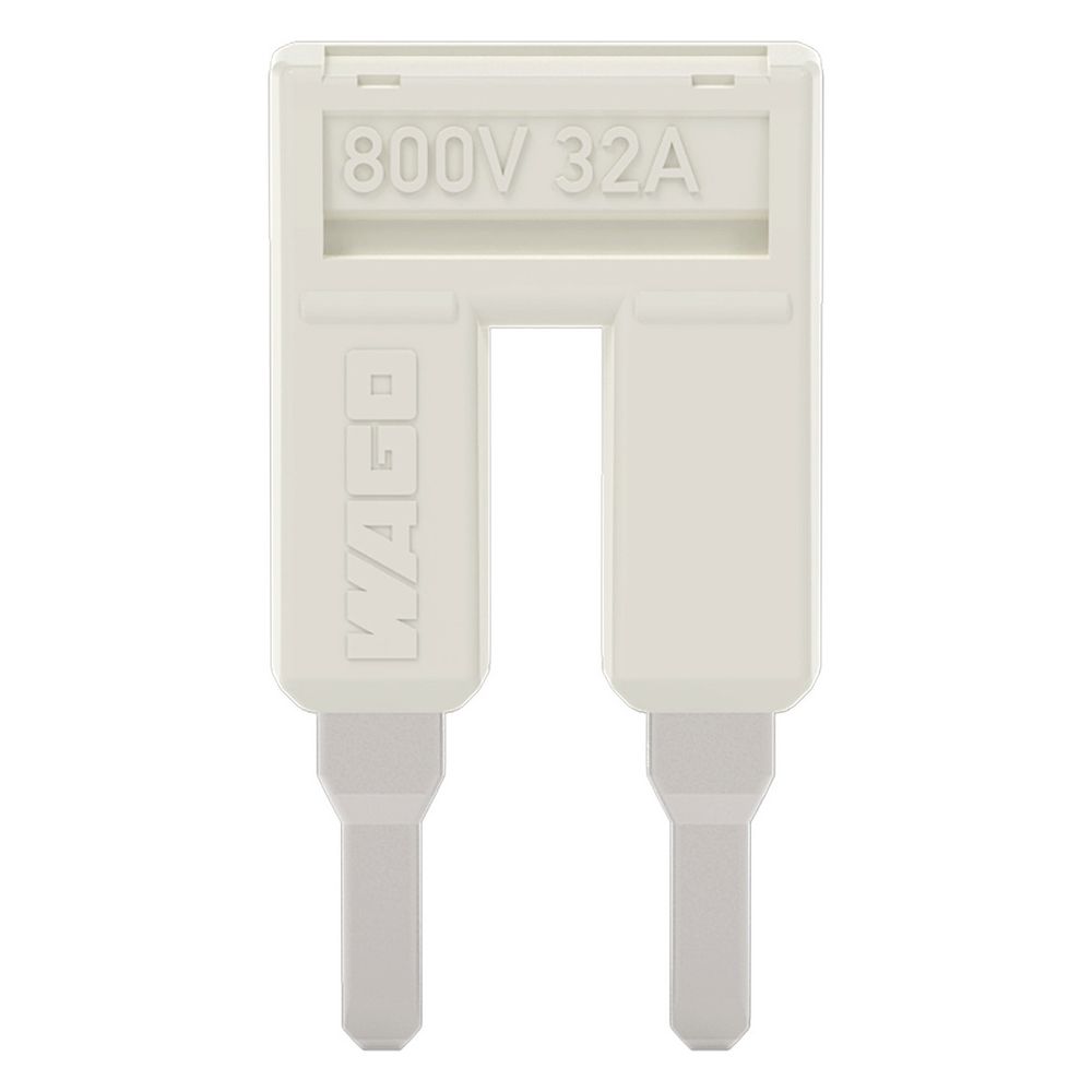 Wago Kammbrücker TOPJOB S 2004-402, 2-fach, 32A, 800V, 6,2mm, Lichtgrau... WAGO-2004-402 4055143700153 (Abb. 5)