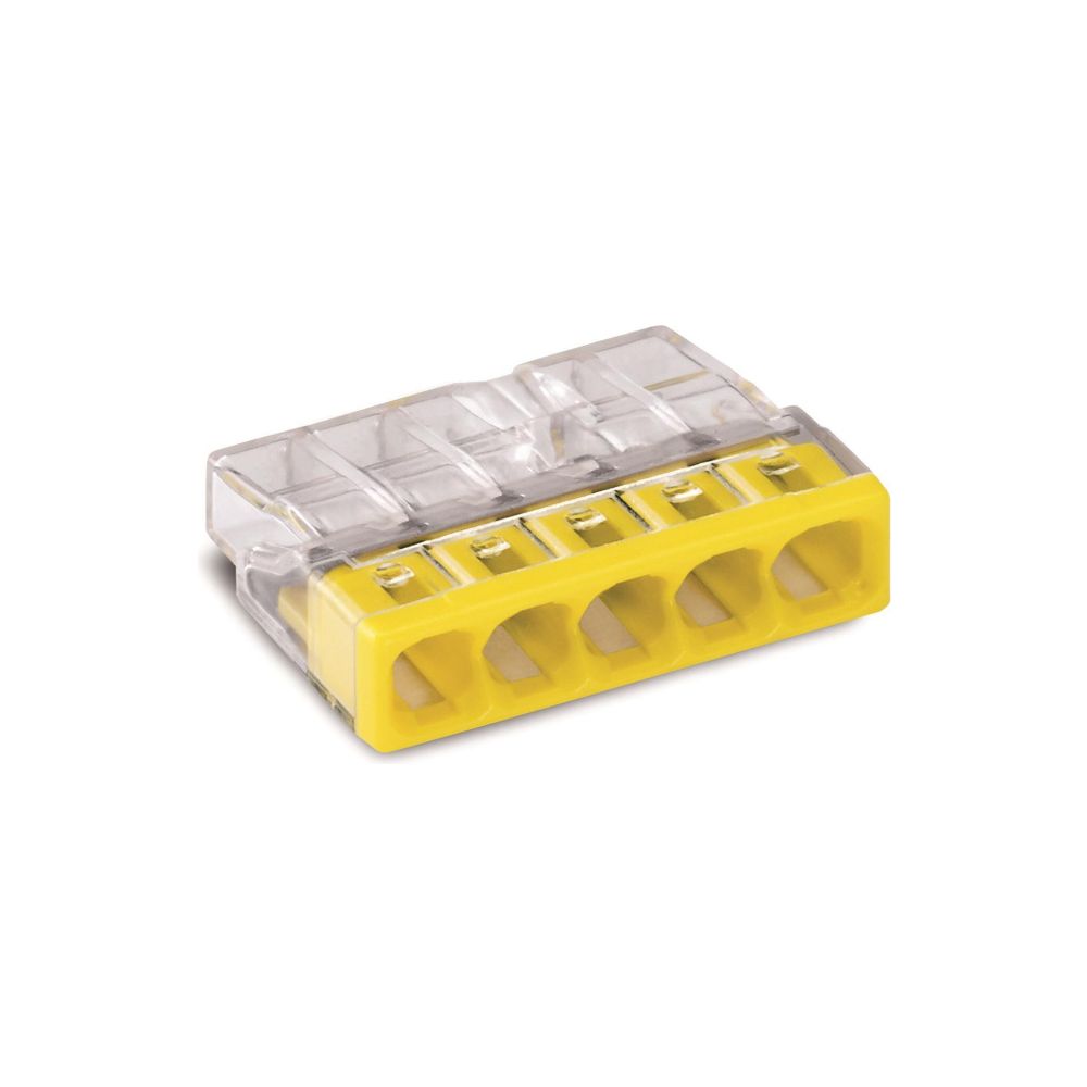 Wago COMPACT-Verbindungsdosenklemme 2273 2273-205, 5-Leiter 0,5-2,5mm2, Polycarbonat, Ge... WAGO-2273-205 4050821027874 (Abb. 7)