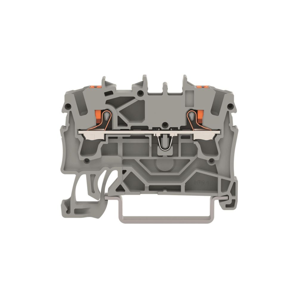 Wago 2-Leiter-Durchgangsklemme 2202 2202-1201, 2,5mm2, Polyamid, grau... WAGO-2202-1201 4055143848497 (Abb. 2)