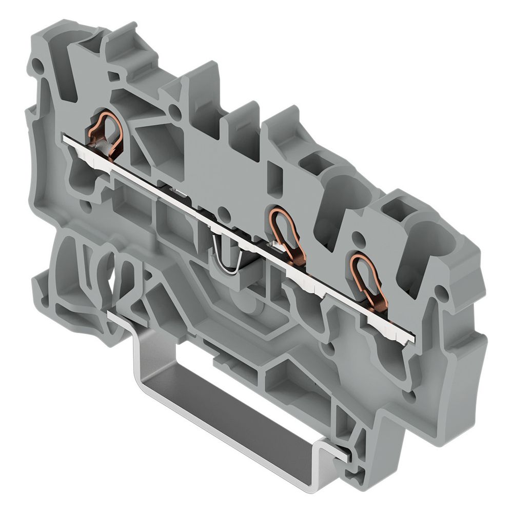 Wago 3-Leiter-Durchgangsklemme TOPJOB S 2001-1301, 1,5mm2, 800V, 18A, Grau... WAGO-2001-1301 4017332998628 (Abb. 8)