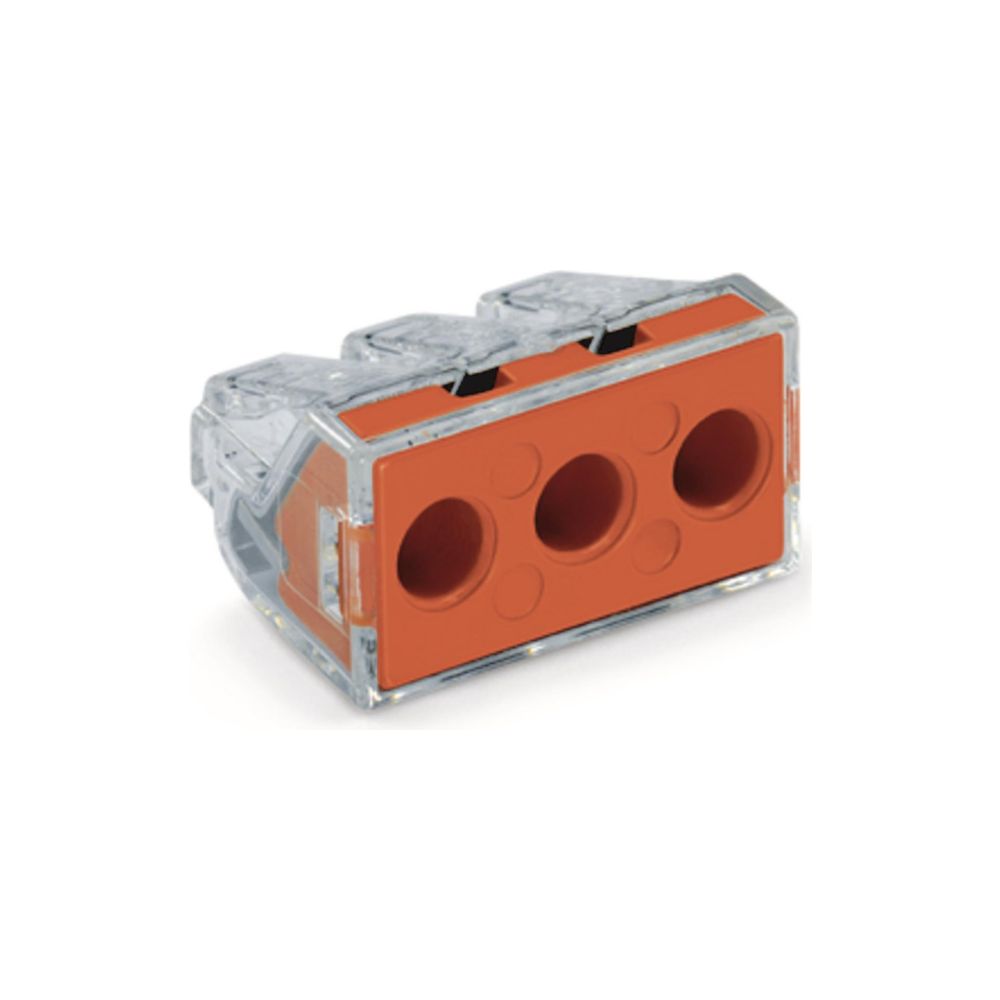 Wago Verbindungsdosenklemme 773 773-173, 2,5-6mm2 400V 41A, Polycarbonat, Transparent/Rot... WAGO-773-173 4050821215141 (Abb. 2)