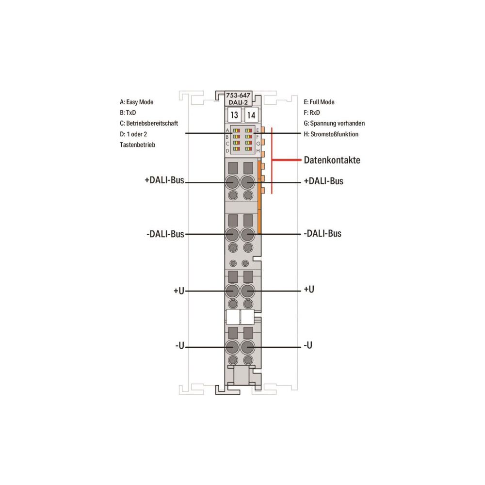 Wago DALI-Multi-Master-Modul 750 753-647, 12mm, Polycarbonat/Polyamid 6.6... WAGO-753-647 4050821475712 (Abb. 5)