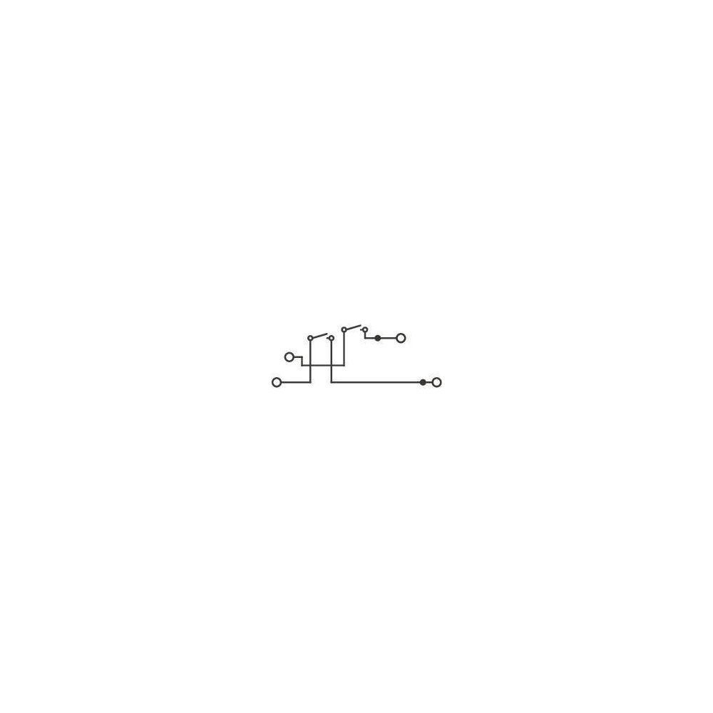 Wago Doppelstock-Doppeltrennklemme 2002-2951, 400V 16A, 0,25-4mm2, 5,2x108x42mm, Grau... WAGO-2002-2951 4055143875196 (Abb. 4)