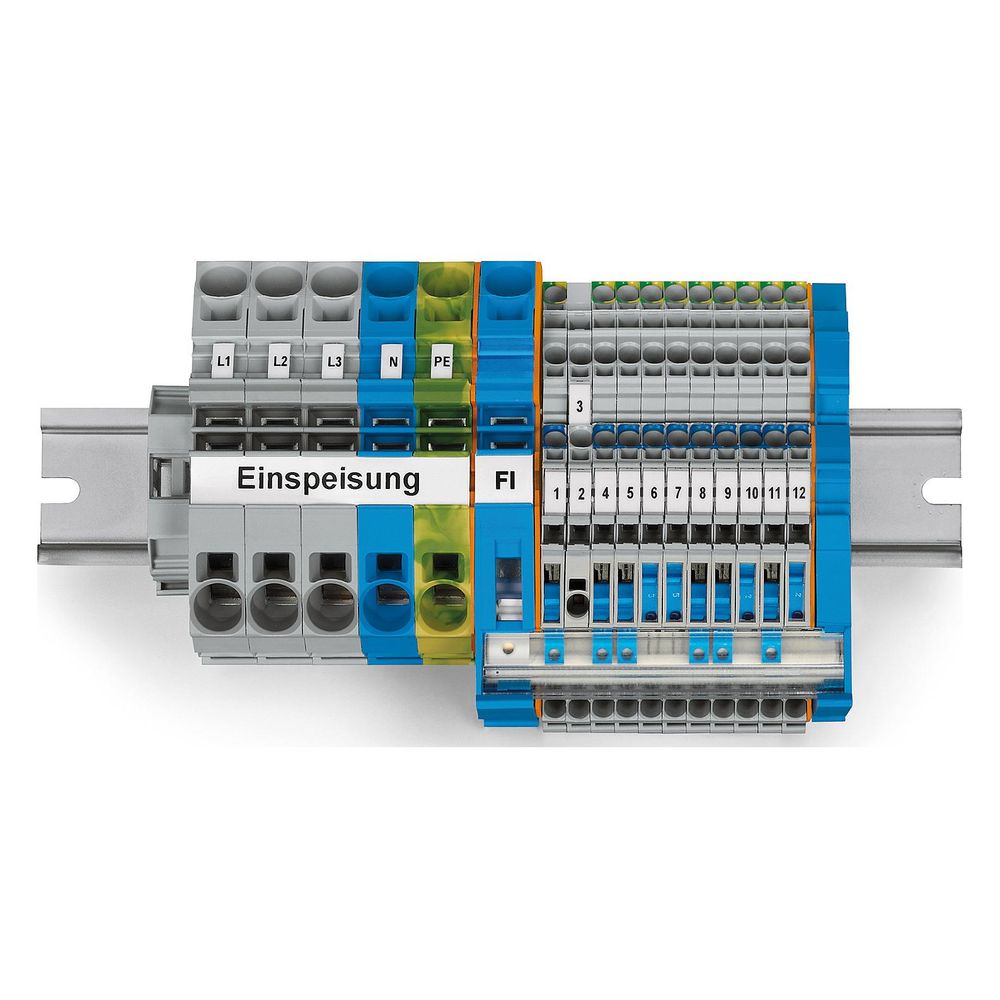 Wago Unterverteiler-Set TOPJOB S 821-104, Federzuganschluss, Thermoplast, 14,95cm... WAGO-821-104 4045454229849 (Abb. 2)