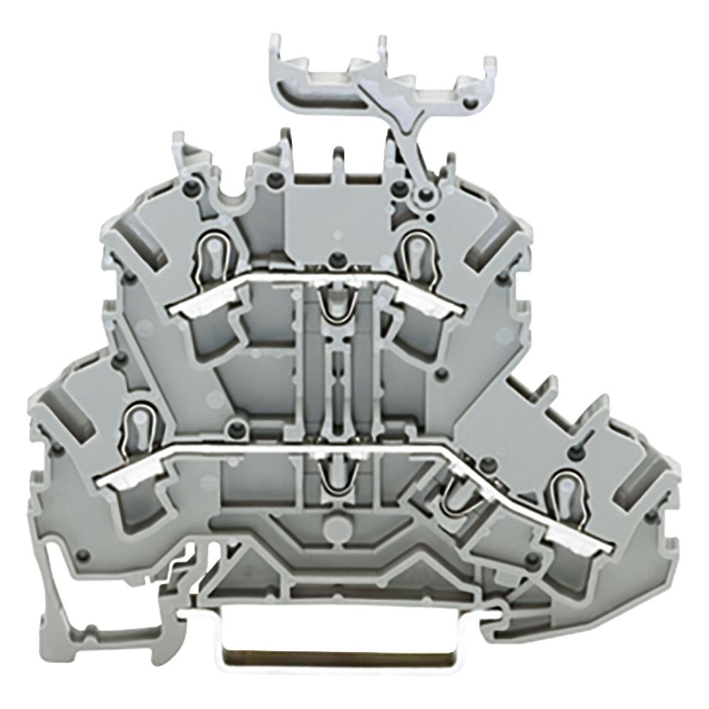 Wago Doppelstockklemme TOPJOB S 2002-2231, 5,2mm, 500V, 24A, grau... WAGO-2002-2231 4044918965316 (Abb. 2)