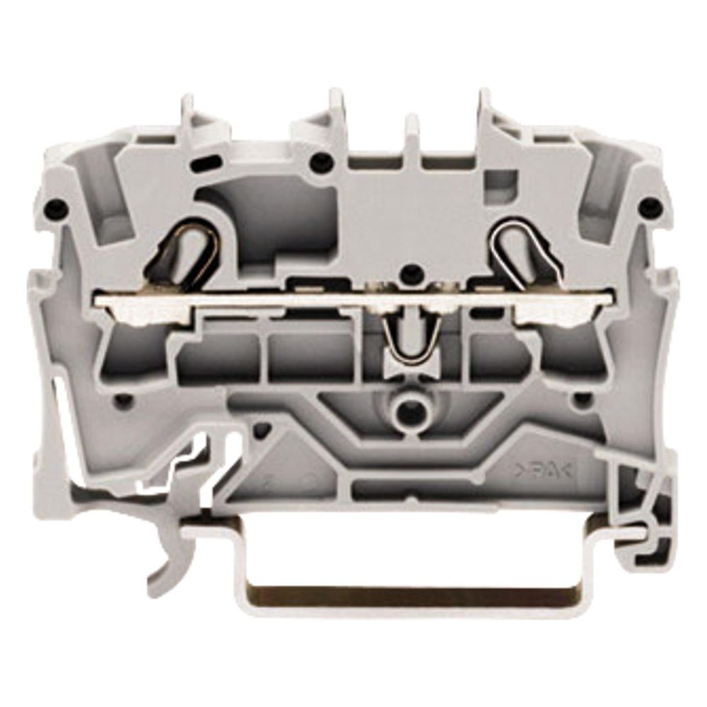 Wago 2-Leiter-Durchgangsklemme TOPJOB S 2002-1201, 2,5mm2, 800V, 24A, Grau... WAGO-2002-1201 4017332999168 (Abb. 2)