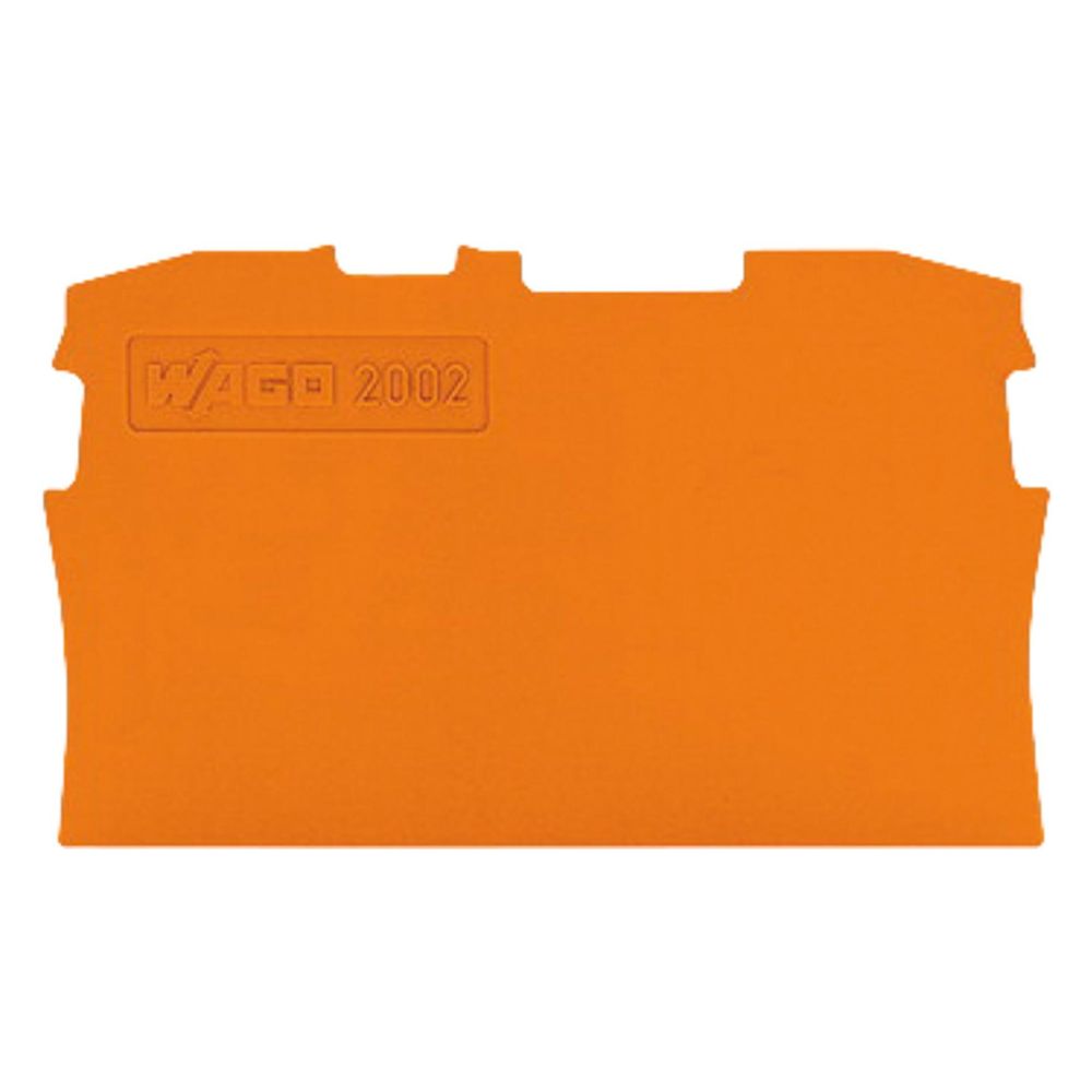 Wago Abschluss- und Zwischenplatte TOPJOB S 2002-1292, 0,8 mm, Polyamid, Orange... WAGO-2002-1292 4055143234207 (Abb. 2)