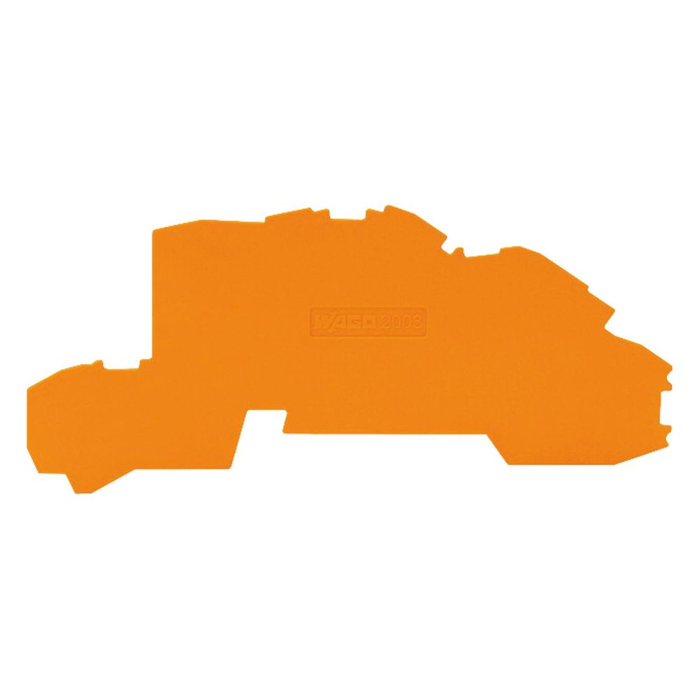 Wago Abschluss- und Zwischenplatte TOPJOB S 2003-7692, 0,8mm, Polyamid, Orange... WAGO-2003-7692 4044918925648 (Abb. 2)