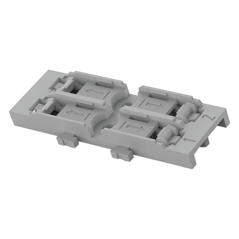 Wago Befestigungsadapter 221-2525, 5-fach, Schraubbefestigung, Polyamid, Grau... WAGO-221-2525 4066966119961 (Abb. 3)